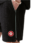 Casablanca Towelling Monogram Short