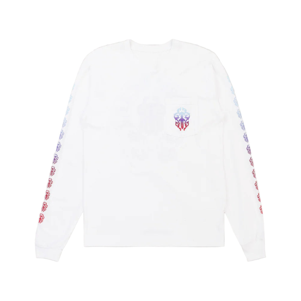 Chrome Hearts Gradient Dagger Motif Long-Sleeve &#39;White&#39;