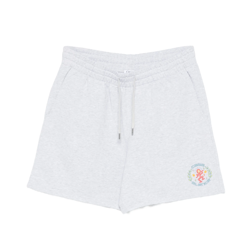 Casablanca Dance Joy Sweatshort Grey Marle Loopback
