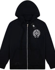 Chrome Hearts Miami Exclusive Zip Up Hoodie - Black